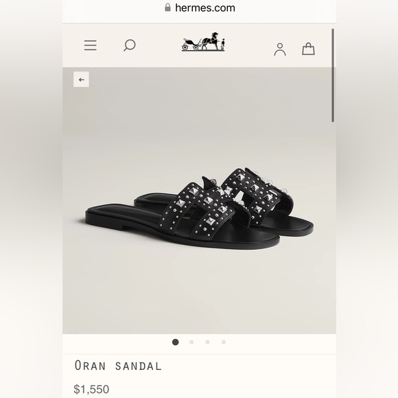 AUTHENTIC HERMÈS ORAN SANDALS - Picture 15 of 16